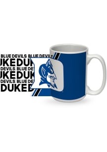 Duke Blue Devils Standard 15oz Ceramic Mug - White