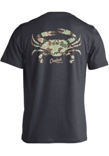 Maryland Graphite Camo Crab Short Sleeve Fashion T Shirt