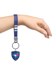 Toronto Blue Jays Crystal Keychain - Royal Heather