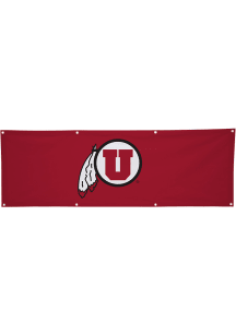 Utah Utes 2' x 6' Banner - Red