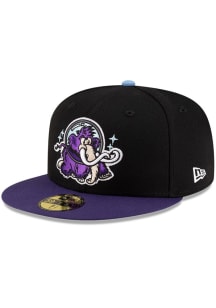 New Era Erie SeaWolves Mens Black GCP 59FIFTY Fitted Hat