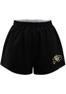 Hype and Vice Colorado Buffaloes Womens Black P.E. Shorts