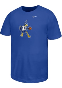 Nike Creighton Bluejays Youth Blue Bluejay Playing Short Sleeve T-Shirt