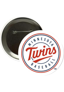 Minnesota Twins 3" Slogan Button - Navy Blue