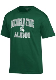 Champion Michigan State Spartans Green Est Date Alumni Jersey Short Sleeve T Shirt