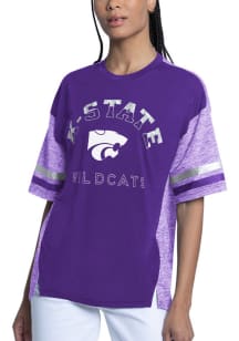 K-State Wildcats Womens Purple Off Season Short Sleeve T-Shirt