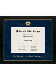 Penn State Nittany Lions Medallion Manchester Diploma Frame - Navy Blue