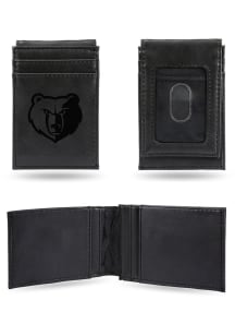 Memphis Grizzlies Laser Engraved Mens Bifold Wallet
