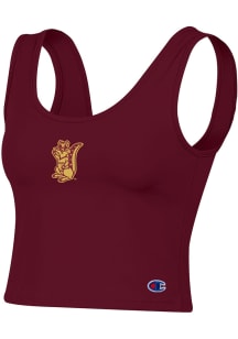 Champion Minnesota Golden Gophers Womens Maroon Scoop Tank Top