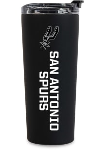 San Antonio Spurs Easy Grip Stainless Steel Tumbler - Black