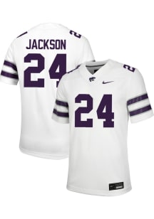 Martel Jackson  Nike K-State Wildcats White Football NIL Football Jersey