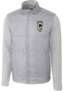 Cutter and Buck Columbus Crew Mens Grey Stealth Light Weight Jacket