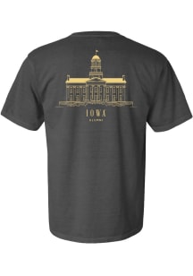 Summit Sportswear Iowa Hawkeyes Womens Dark Grey Alumni Short Sleeve T-Shirt