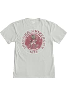 Blue 84 Indiana Hoosiers Ash Hoosier The Bison Short Sleeve T Shirt