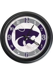 K-State Wildcats Outdoor LED Wall Clock