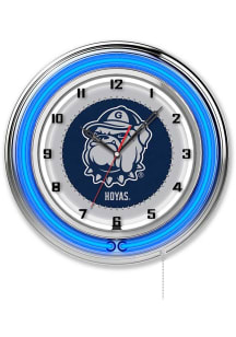 Georgetown Hoyas 19in Neon Wall Clock