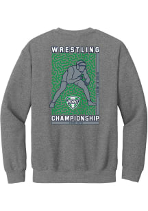 Summit Sportswear MAC Mens Graphite Wrestling Championship 2026 Long Sleeve Crew Sweatshirt