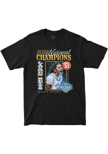 Lauren Betts UCLA Bruins Black 2026 National Champs Short Sleeve Fashion Player T Shirt