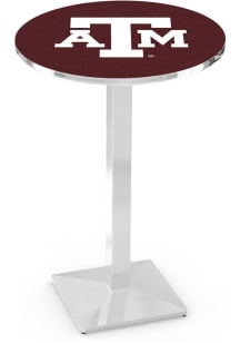 Texas A&M Aggies Chrome Square Base Pub Table