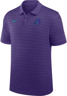 Nike Arizona Diamondbacks Mens Purple Authentic Collection City Connect Short Sleeve Polo