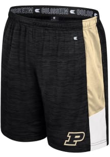 Colosseum Purdue Boilermakers Mens Black Consistency Shorts