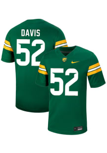 Ryan Davis  Nike Baylor Bears Green NIL Name And Number Football Jersey