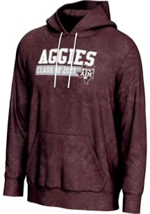 ProSphere Texas A&M Aggies Mens Maroon Class of 2027 Long Sleeve Hoodie