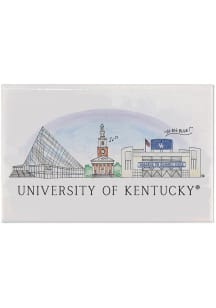Kentucky Wildcats Campus Skyline Magnet