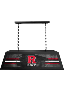 Rutgers Scarlet Knights Long Black Billiard Lamp