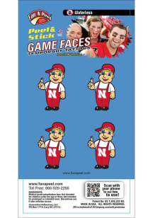Nebraska Cornhuskers 4pk Waterless Tattoo
