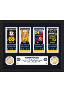 Michigan Wolverines MBB National Champions 2026 Plaque