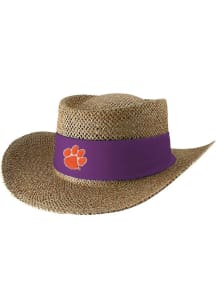 LogoFit Clemson Tigers Purple Tournament Mens Bucket Hat