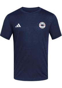 Adidas Penn State Nittany Lions Navy Blue Hockey Valley Hyperlocal Short Sleeve T Shirt