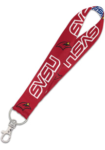 Saginaw Valley State Cardinals Keystrap Lanyard - Red
