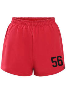 Hype and Vice Maryland Terrapins Womens Red P.E. Shorts