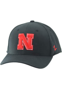 Nebraska Cornhuskers Mens Black ZH Flex Flex Hat