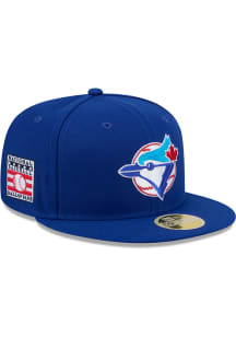 New Era Toronto Blue Jays Mens Blue 2026 MLB Hall of Fame 59FIFTY Fitted Hat