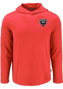 Cutter and Buck DC United Mens Red Coastline Eco Hood