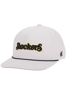 Hooey Wichita State Shockers White 5 Panel Hybrid Bill Snapback Mens Snapback Hat