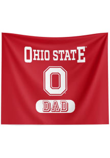 Ohio State Buckeyes Dad 34x40 Tapestry Blanket