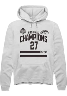 Joona Vaisanen Western Michigan Broncos Mens White NIL 2025 National Champions Shirzee Player Hood