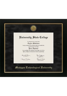 Michigan State Spartans Medallion Manchester Diploma Frame - Black