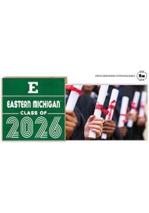 Eastern Michigan Eagles Class Of Floating Picture Frame - Green