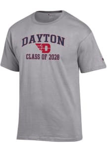 Champion Dayton Flyers Grey Font Class of 2028 Jersey Short Sleeve T Shirt