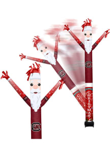 South Carolina Gamecocks Black Outdoor Inflatable Santa Crazy Sport Fan