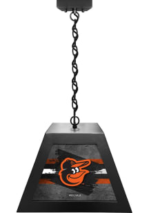 Baltimore Orioles Pendant Black Billiard Lamp