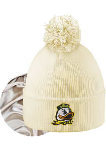 LogoFit Oregon Ducks White Monroe Womens Knit Hat