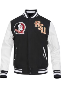 Mens Florida State Seminoles Pro Standard Mens Classic Heavyweight Jacket - Black