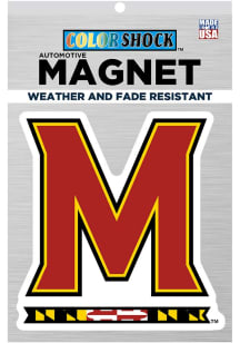 Maryland Terrapins 4in Main Mark Magnet