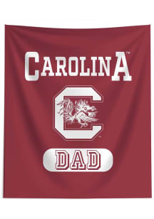 South Carolina Gamecocks Dad 50x60 Tapestry Blanket